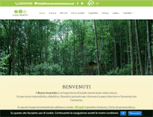 Tablet Screenshot of ilboscoincantatoostana.com